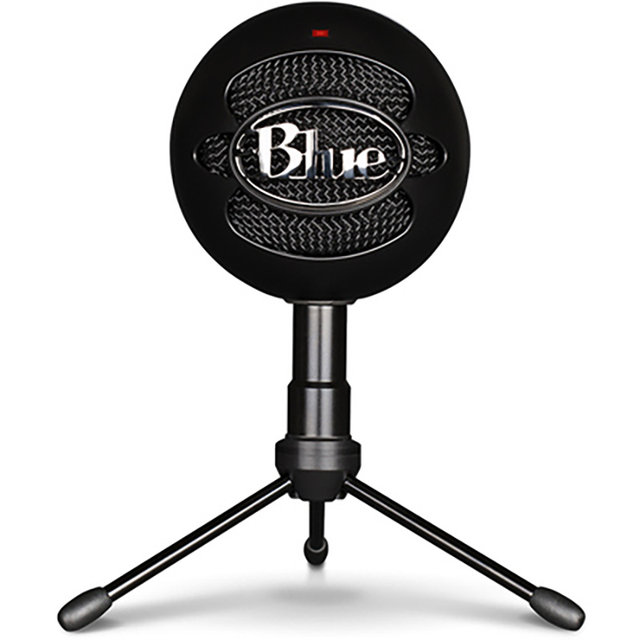 [해외직구]로지텍 블루 스노우볼 ice USB 콘덴서 마이크 유튜브 블랙