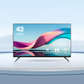  109cm 23년형 안드로이드11 UHD TV T43FCUKU01LA 스탠드설치
