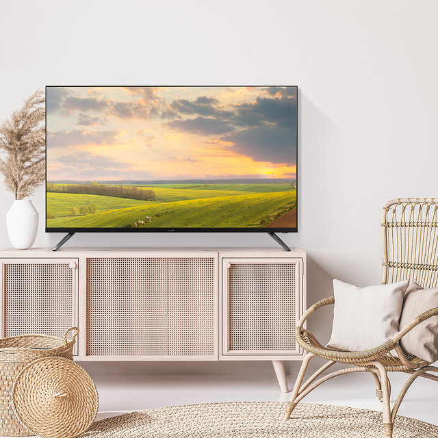 109cm 23년형 안드로이드11 UHD TV T43FCUKU01LA 스탠드택배