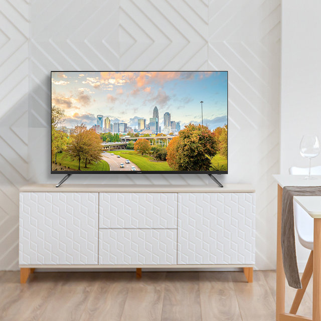 109cm 23년형 안드로이드11 UHD TV T43FCUKU01LA 스탠드택배