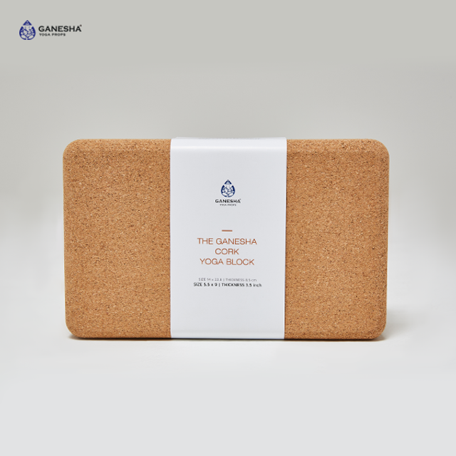 [비밀특가] [가네샤요가프랍스] 더 가네샤 코르크 요가 블럭