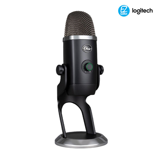 [해외직구] 로지텍 BLUE YETI X 블루 예티 X USB 콘덴서 마이크 방송용 녹음 유튜브 스트리밍 ASMR