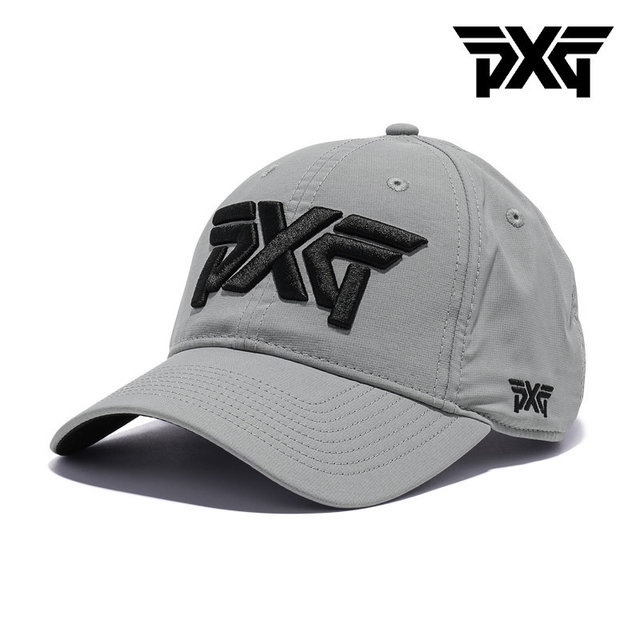 [해외직구] PXG 남성 경량 언스트럭쳐드 로우 크라운 골프 캡모자 라이트 그레이