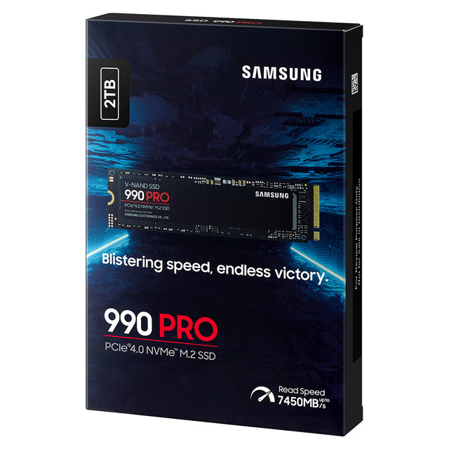 삼성전자 삼성 공식인증 SSD MZ-V9P2T0BW (정품) 990 PRO 2TB