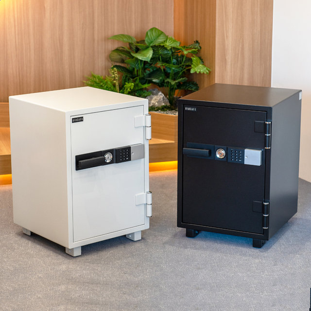 안전금고 ZE680 블랙/화이트100kg new 디지털락 60분 내화인증 자동잠김