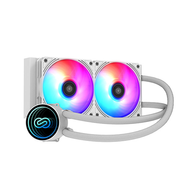 3RSYS Socoool 라니 SE 240 ARGB 화이트 수냉쿨러