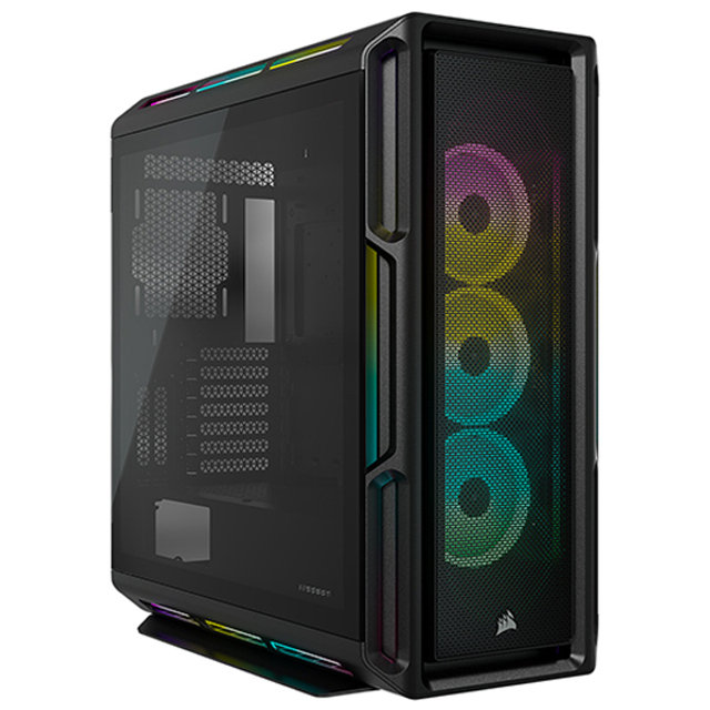 커세어 iCUE 5000T RGB 블랙 미들타워 케이스