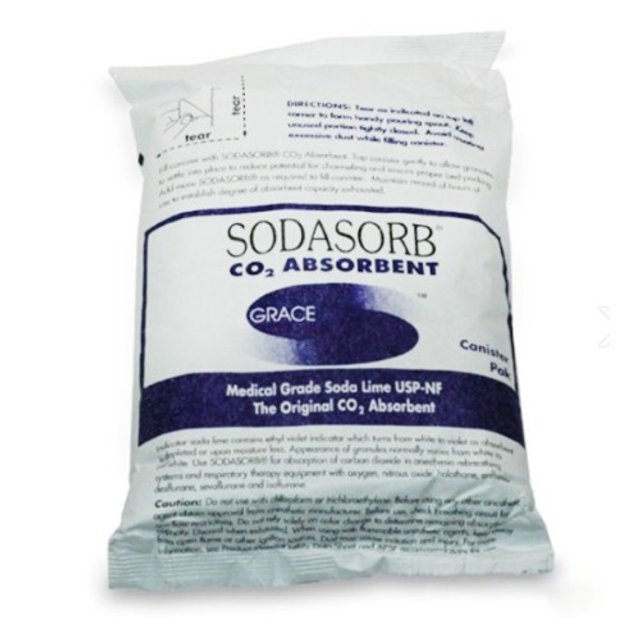 SODASORB 소다라임 1.2kg x 1팩 탄산가스 흡착제