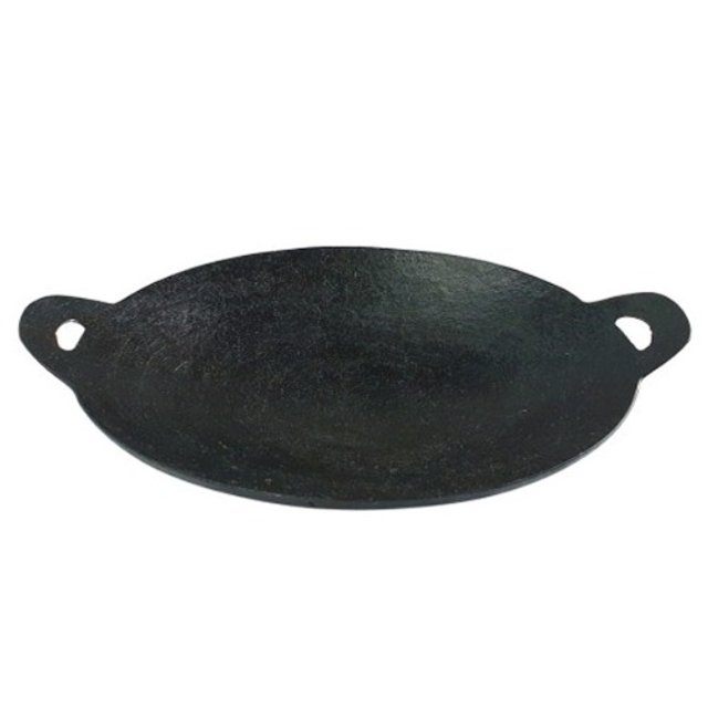 야철대장 길들인 무쇠 그리들 40cm 캠핑 야외 그리들