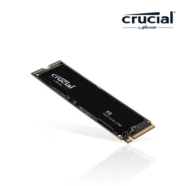 -공식- 마이크론 Crucial P3 M.2 4TB NVMe SSD 대원CTS (GEN3/3D낸드/5년)