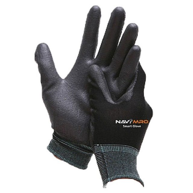 PU-PALM 코팅 나일론 장갑 SmartGlove 200 검정 M 10켤레 나비PB