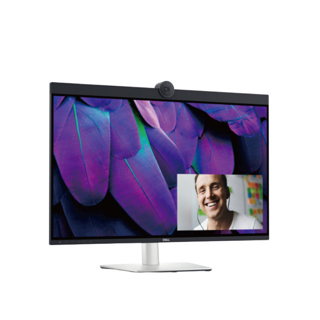 Dell U3223QZ 4K UHD IPS 32형 화상회의 웹캠  컨퍼런싱 모니터