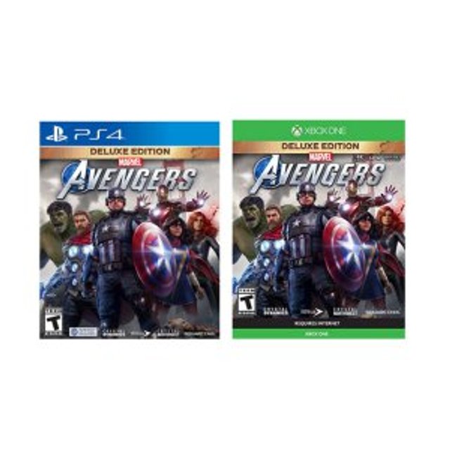 (해외직구) PS4 북미판 마블 어벤져스 지구 최강 디럭스 에디션