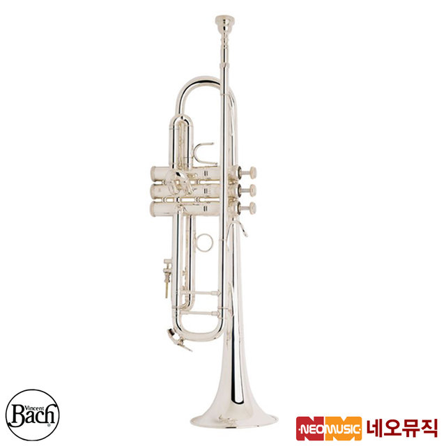 바하 트럼펫 Bach 180S37 Stradivarius Bb 실버/바흐