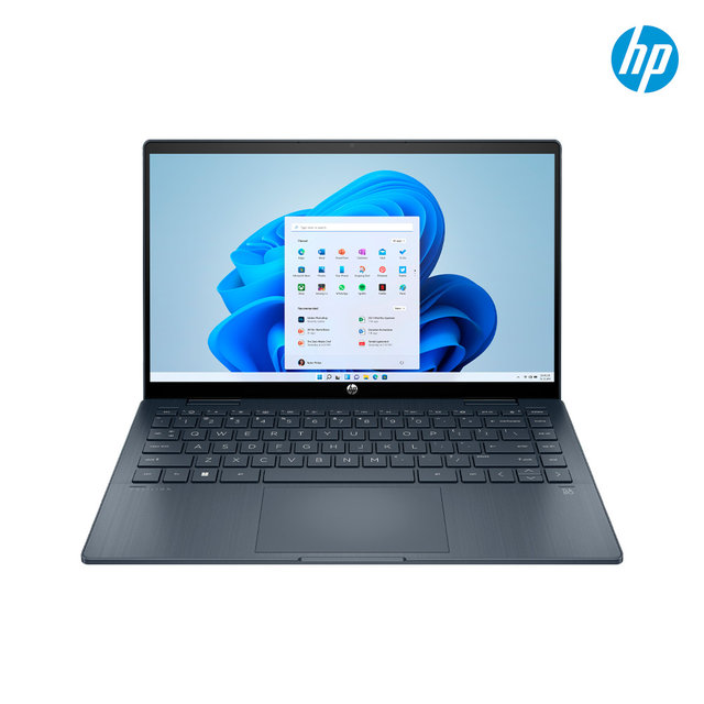 [최종91만] HP 파빌리온 x360 14-ek0148TU 2in1 노트북/12세대 i5/16GB/윈11/터치펜/태블릿 가성비 사무용 대학생