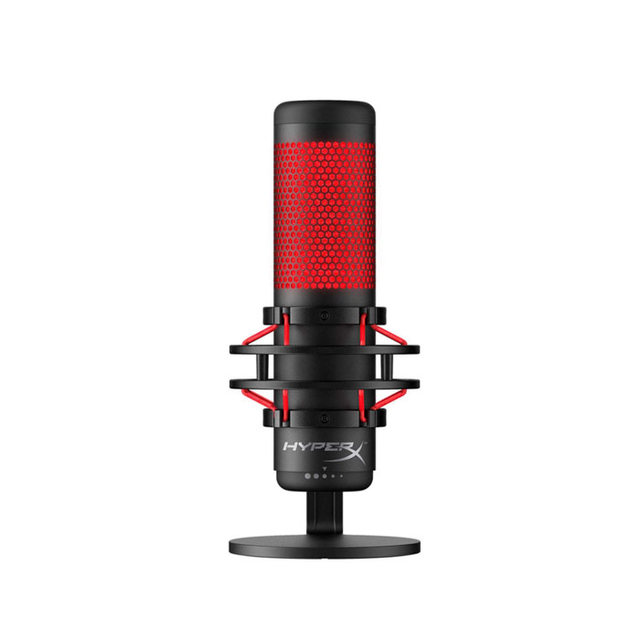 [해외직구] 하이퍼엑스 USB 컨덴서 게이밍 마이크로폰/ HyperX QuadCast Only-USB Condenser