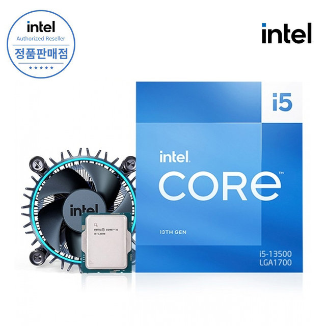 인텔 13세대 CPU 코어 i5-13500 랩터레이크 정품박스