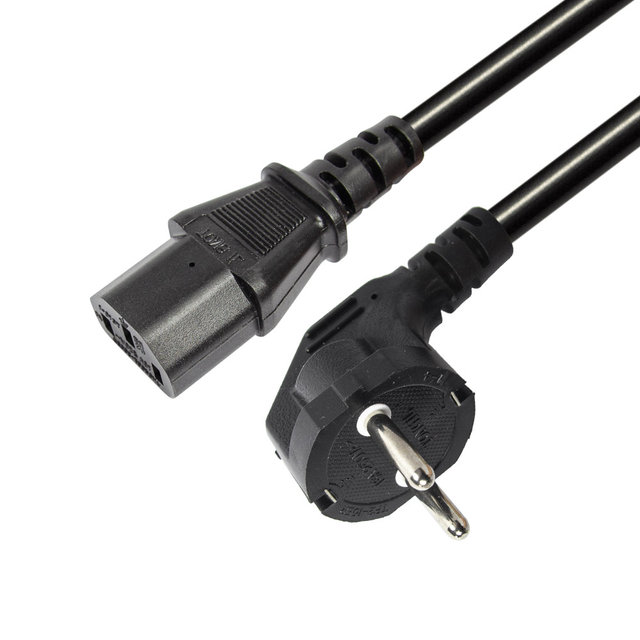 국산 AC 파워코드 고용량 16A PC전원케이블 0.5M HT-AC041