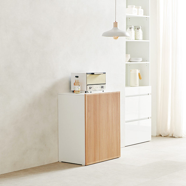 아빌 폴딩 식탁 접이식 슬라이딩 테이블 확장형  원룸 1인용식탁