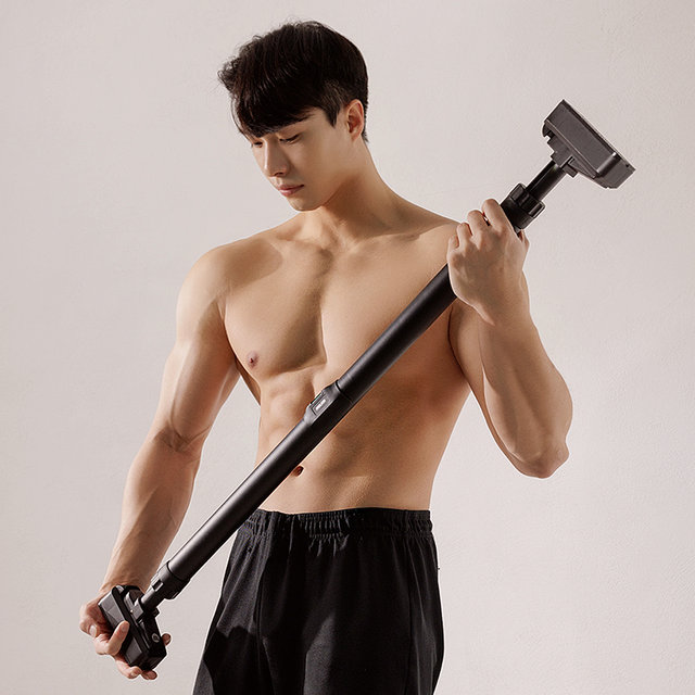 멜킨 락튼 문틀 철봉 가정용 실내 턱걸이 풀업바 장축