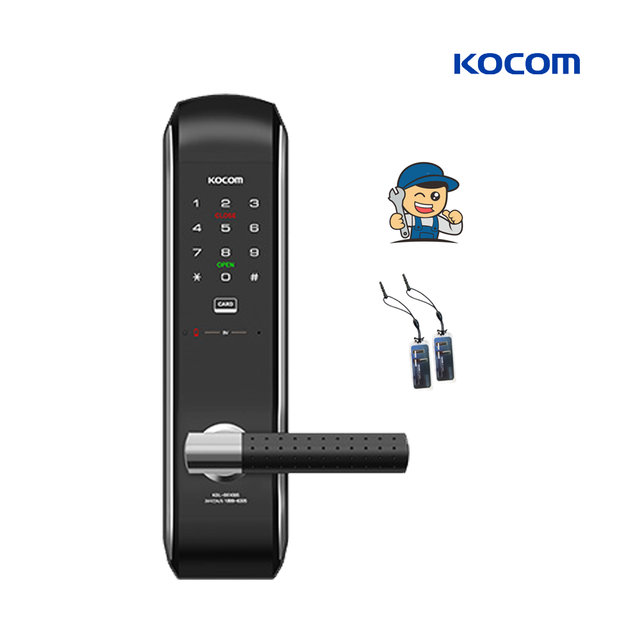 [A지역설치]코콤KDL-B5100S 디지털도어락 번호+카드 도어록