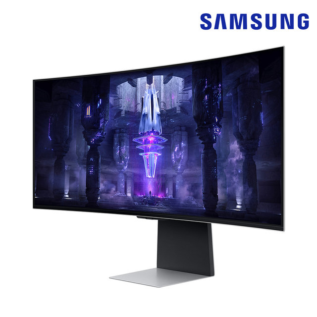 삼성전자 오디세이 OLED G8 S34BG850 86.8Cm(34) OLED 커브드 WQHD 0.1ms 게이밍 모니터