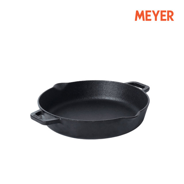 프리시즈닝 무쇠 주물 양손 프라이팬 26cm