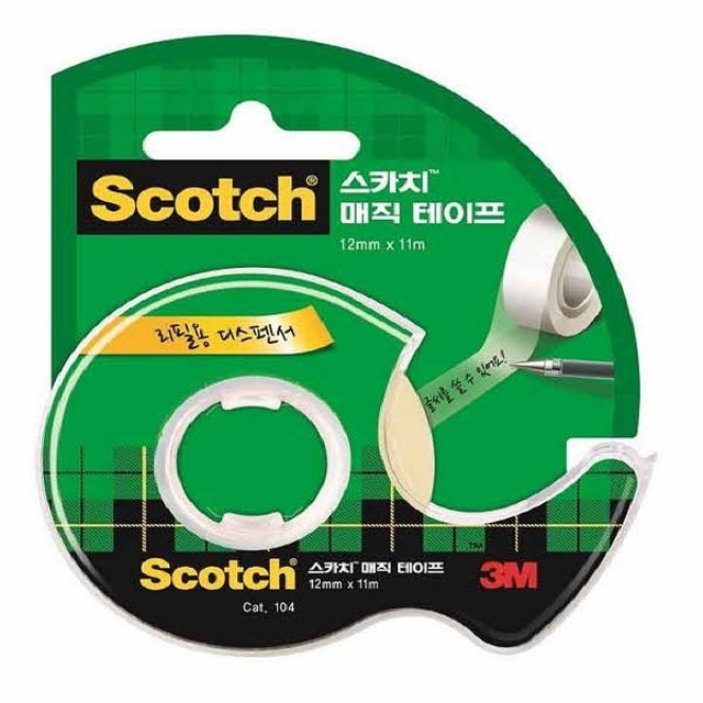 3M 스카치 매직테이프 104A 12mm x 11M