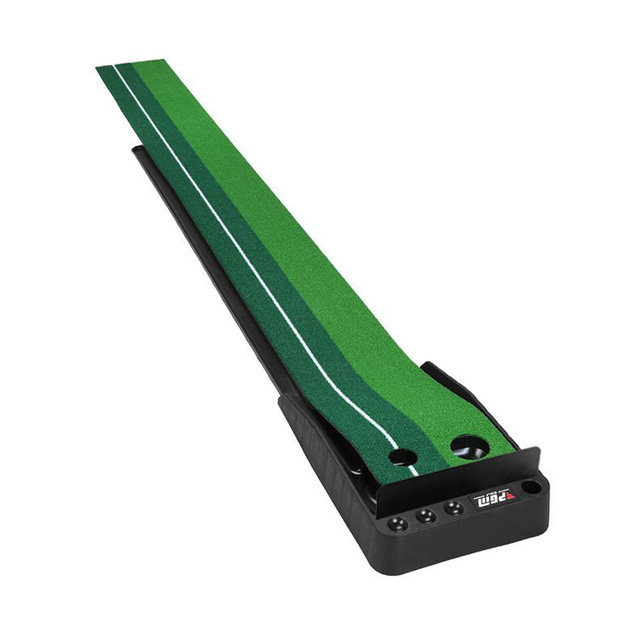 [해외직구] PGM 골프 연습 매트 퍼팅 연습기 3M+자동 리턴트랙+골프공 가림막 TL004