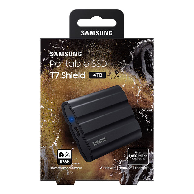 삼성전자 삼성 T7 실드 외장SSD 포터블 Shield 4TB 4테라