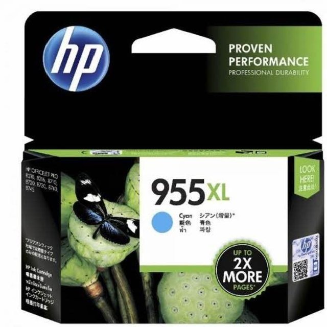 HP 잉크 L0S63AA NO.955XL 청색 1600
