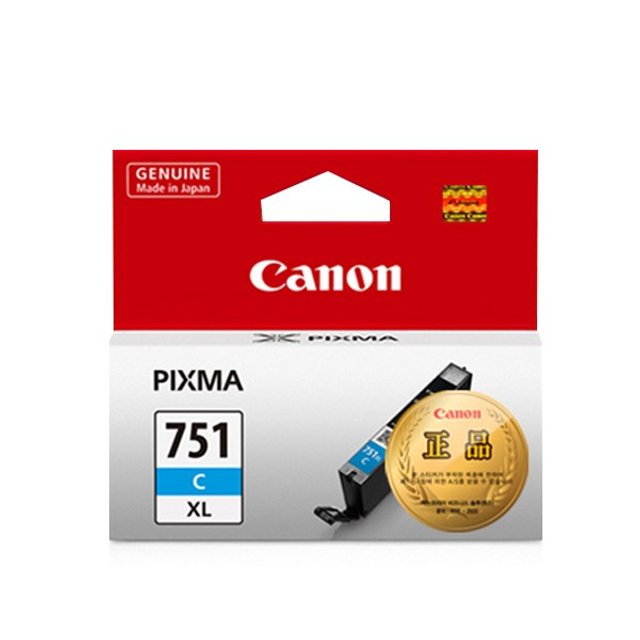 캐논 잉크 CLI-751CXL 청색 대용량