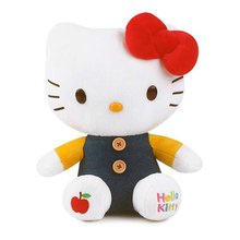 헬로키티 데님 봉제인형 30cm