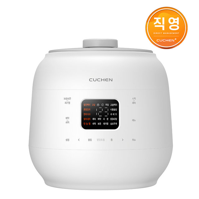 쿠첸 듀얼프레셔 6인용 전기압력밥솥 CRS-FWK0640W