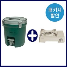 스탠리 워터저그 7.5L(그린) + 닥터하우스 트윙클 스토브 (화이트)