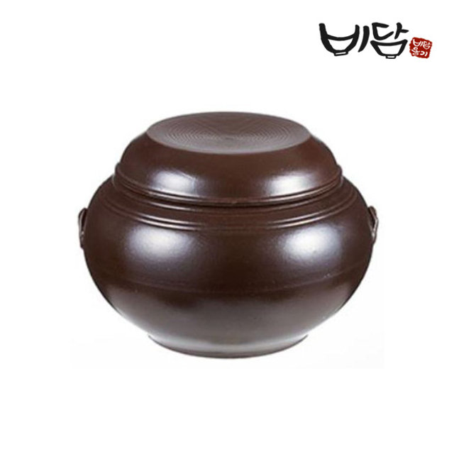 산소담은 숨쉬는 비담옹기 항아리 2kg (뚜껑포함 1SET)