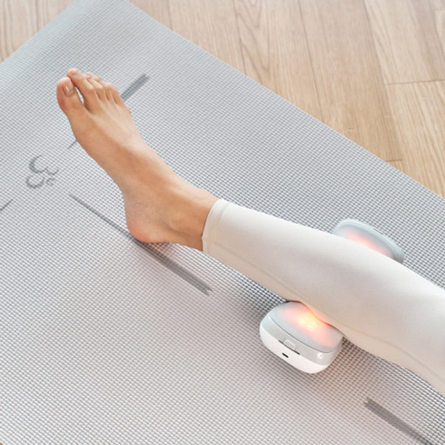 비브아 무선 휴대용 지압 온열 목 어깨 마사지기 안마기