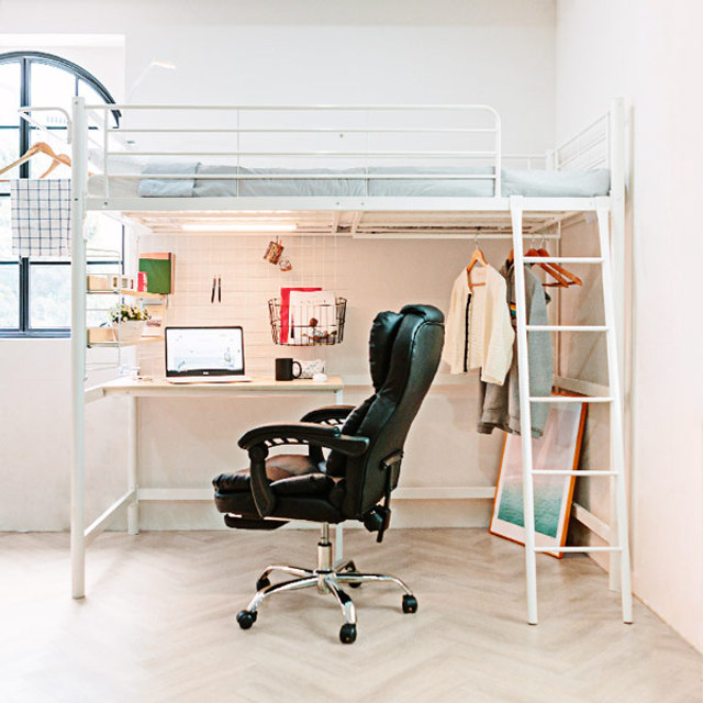 코모드i 올인원 반반한 벙커침대+12포켓스프링(S)