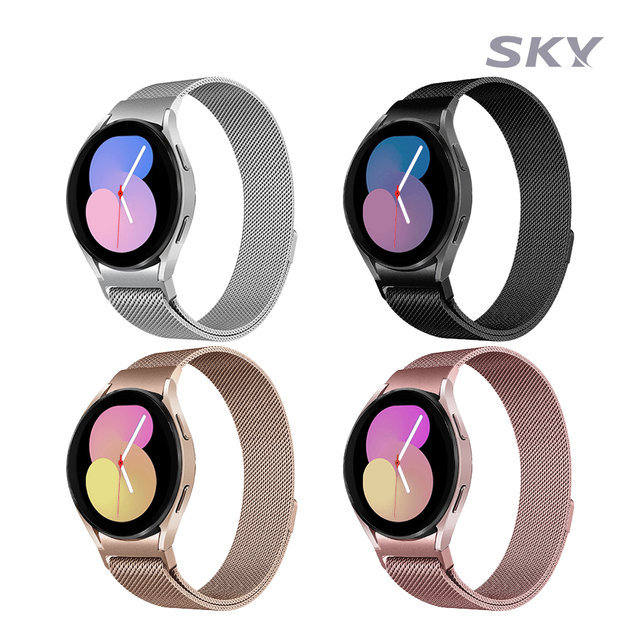 갤럭시워치 메탈 스트랩 밀레니즈 루프 밴드 7 6 5 4 20mm