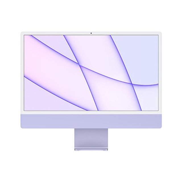 아이맥 CTO M1, 8코어 GPU, 8코어, 8GB RAM, 512GB SSD - 퍼플 [Z1310001M]