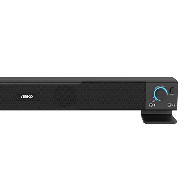 S550 USB 컴퓨터 PC 사운드바 스피커 블랙