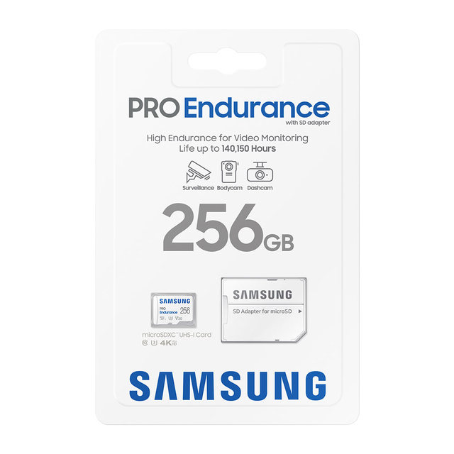 삼성전자 삼성 공식파트너 마이크로SD 메모리카드 PRO Endurance 256GB MB-MJ256KA/APC