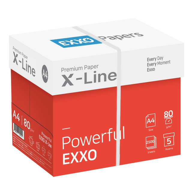 엑소 엑스라인 A4 복사용지(A4용지) 80g 2500매 1BOX