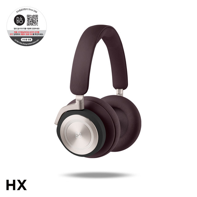 정품 베오플레이 HX (Beoplay HX) Dark Maroon 블루투스 헤드폰