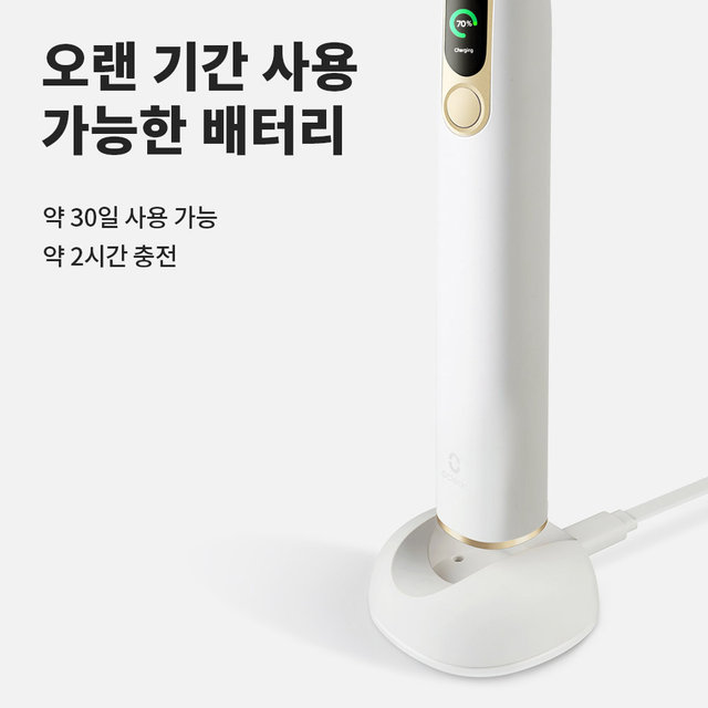 케어팟 오클린 스마트 음파 전동 칫솔 X 어플 연동 세정 확인 분당 8만회 진동 20가지 모드 부모님 선물