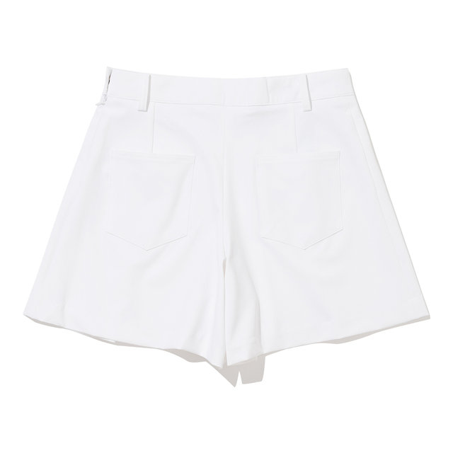 여성 플리츠 큐롯 팬츠[WHITE]