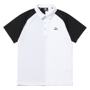 뒤 로고 전사 반팔 티셔츠 [BLACK]