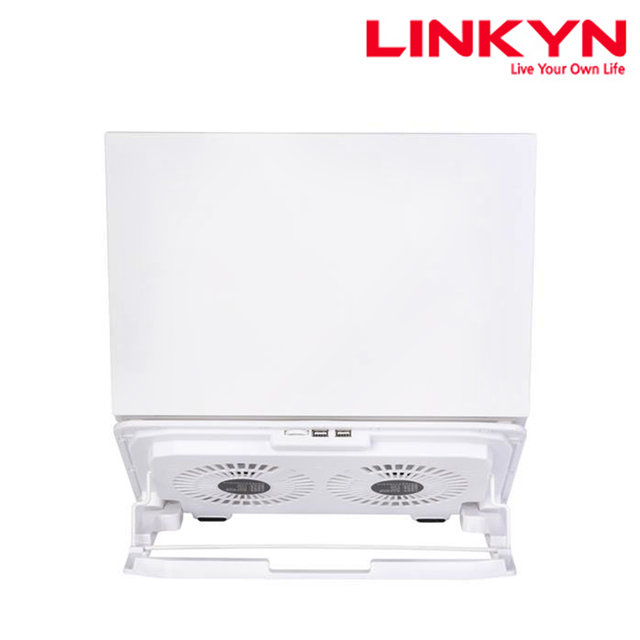 링킨 LS-210 노트북 쿨링패드 저소음 최대 6단계 각도조절
