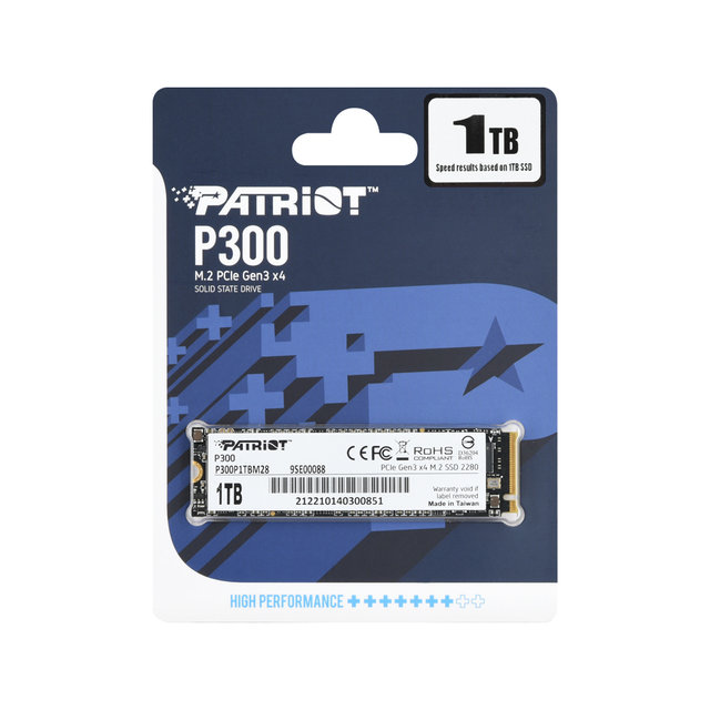 패트리어트 P300 1TB M.2 NVMe 3D TLC 파인인포