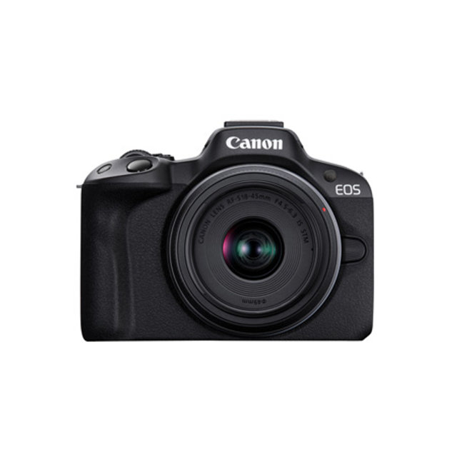 canon EOS-R50 미러리스 카메라 바디&렌즈 KIT [본체+18-45mm][블랙][정품]
